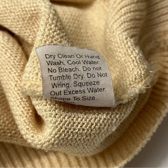 Philippe Marques Vintage Long Sleeve Collared 1/4 Zip Butterfly Sweater Size 16 - Picture 7 of 16